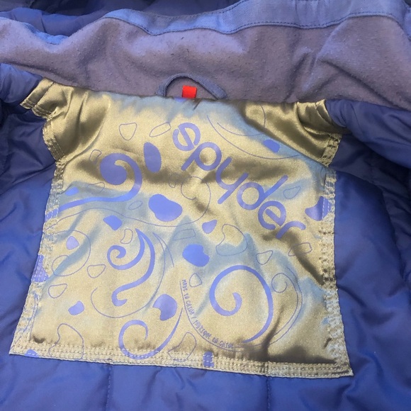Spyder Snow/ Ski Jacket ~ Girls 12 ~ Bluish Purple - Picture 10 of 15